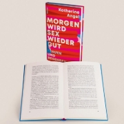 Buchcover und Innenansicht für das Buch: TOMORROW SEX WILL BE GOOD AGAIN