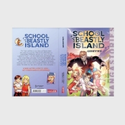 Buchcover und Innenansicht für das Buch: School of Beastly Island - Band 2 - Gerettet