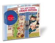 Buchcover und Innenansicht für das Buch: Ich und meine Chaos-Brüder - Hilfe, Staubsauger entlaufen!