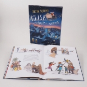 Buchcover und Innenansicht für das Buch: Elisa oder Die Nacht der Wünsche