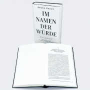 Buchcover und Innenansicht für das Buch: Im Namen der Würde
