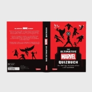Buchcover und Innenansicht für das Buch: Marvel: Das ultimative MARVEL Quizbuch