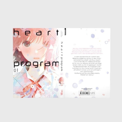 Buchcover und Innenansicht für das Buch: Kokoro no Program
