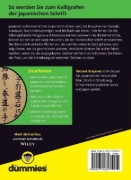 Buchcover und Innenansicht für das Buch: Japanisch schreiben lernen für Dummies