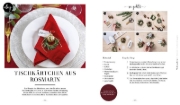 Buchcover und Innenansicht für das Buch: Coming home for Christmas - Selbstgemachte Deko, Geschenke und süße Überraschungen für eine kreative Adventszeit