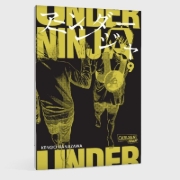 Buchcover und Innenansicht für das Buch: Under Ninja