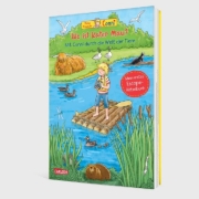 Buchcover und Innenansicht für das Buch: Conni Gelbe Reihe (Beschäftigungsbuch): Wo ist Kater Mau?