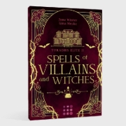 Buchcover und Innenansicht für das Buch: Spells of Villains and Witches  (Turadhs Elite 2)
