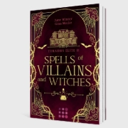 Buchcover und Innenansicht für das Buch: Spells of Villains and Witches  (Turadhs Elite 2)