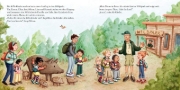 Buchcover und Innenansicht für das Buch: LESEMAUS 165: Wir KiTa-Kinder - Ein toller Ausflug