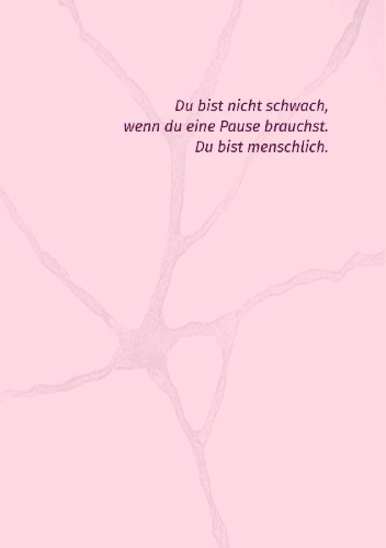 Buchcover und Innenansicht für das Buch: Lieber ECHT kaputt als perfekt am Arsch