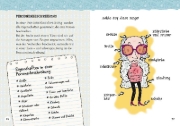 Buchcover und Innenansicht für das Buch: LasseMajas Detektivbyrå, LasseMajas Deckarhandbok