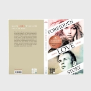 Buchcover und Innenansicht für das Buch: Forbidden Love Story. Weil ich dir begegnet bin