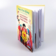 Buchcover und Innenansicht für das Buch: Der Tag, an dem Papa ein heikles Gespräch führen wollte
