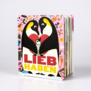 Buchcover und Innenansicht für das Buch: Liebhaben