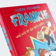 Buchcover und Innenansicht für das Buch: Frankie und wie er die Welt sieht