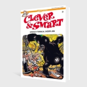 Buchcover und Innenansicht für das Buch: Mortadelo y Filemon: Panico en el zoo