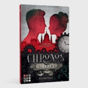 Buchcover und Innenansicht für das Buch: Chronos Academy 2: Feuerpakt