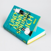 Buchcover und Innenansicht für das Buch: Und dann springe ich
