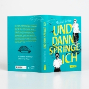 Buchcover und Innenansicht für das Buch: Und dann springe ich