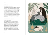 Buchcover und Innenansicht für das Buch: The Cat Year: Cats, Magic, Nature and Spells