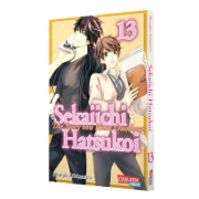 Buchcover und Innenansicht für das Buch: Sekaiichi Hatsukoi