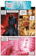 Buchcover und Innenansicht für das Buch: Star Wars: Hidden Empire #1-#5 (2023)