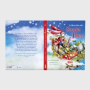 Buchcover und Innenansicht für das Buch: Weihnachten mit Santa Haas