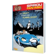 Buchcover und Innenansicht für das Buch: Spirou & Fantasio Spezial 06: Die Gruft derer von Rummelsdorf