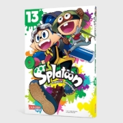 Buchcover und Innenansicht für das Buch: Splatoon