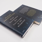 Buchcover und Innenansicht für das Buch: Eine Geschichte des Universums in 100 Sternen