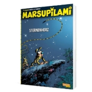 Buchcover und Innenansicht für das Buch: Marsupilami 27 - Coeur d'étoile