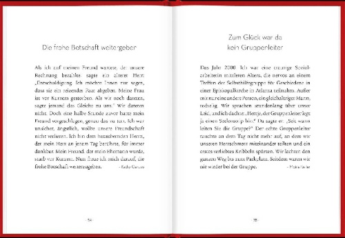 Buchcover und Innenansicht für das Buch: tiny love stories