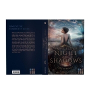 Buchcover und Innenansicht für das Buch: Princess of Night and Shadows. Götterglut