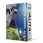 Buchcover und Innenansicht für das Buch: Battle Angel Alita - Perfect Edition 2