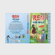 Buchcover und Innenansicht für das Buch: Ren, der Ninja Band 4 - Wolfsspuren
