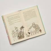 Buchcover und Innenansicht für das Buch: Ella ja kaverit rakentavat ihmekoneen (Band 19)