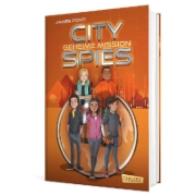 Buchcover und Innenansicht für das Buch: City of the Dead (City Spies Book 4)