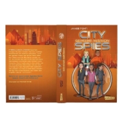 Buchcover und Innenansicht für das Buch: City of the Dead (City Spies Book 4)