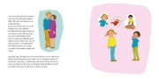 Buchcover und Innenansicht für das Buch: LESEMAUS 173: Unsere kunterbunte Familie und das neue Baby