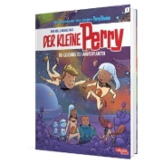 Buchcover und Innenansicht für das Buch: Der kleine Perry 1: Das Geheimnis des Wanderplaneten