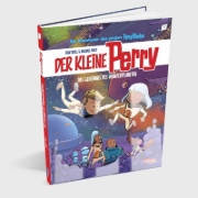 Buchcover und Innenansicht für das Buch: Der kleine Perry 1: Das Geheimnis des Wanderplaneten