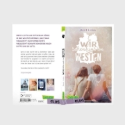 Buchcover und Innenansicht für das Buch: Carlsen Clips: Wir sehen uns im Westen