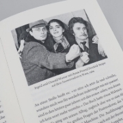 Buchcover und Innenansicht für das Buch: Ingrid Wiener und die Kunst der Befreiung