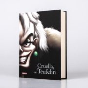 Buchcover und Innenansicht für das Buch: Disney. Villains 7: Cruella, die Teufelin