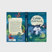 Buchcover und Innenansicht für das Buch: Cosmo Zauberkater 1: Der Fluch der magischen Pfote