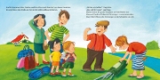 Buchcover und Innenansicht für das Buch: LESEMAUS 113: Max macht Ferien