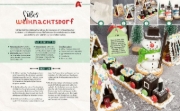 Buchcover und Innenansicht für das Buch: Mein Wichtel-Adventskalender-Buch