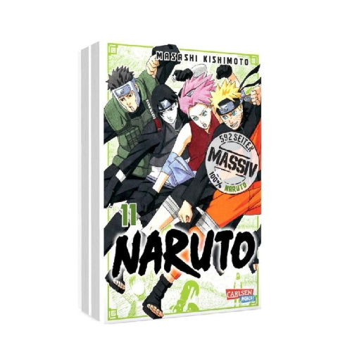 Buchcover und Innenansicht für das Buch: NARUTO Massiv 11