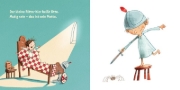 Buchcover und Innenansicht für das Buch: Die Großen Kleinen: Ritter Otto und sein Reittier